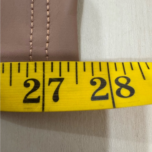 Freddy WRUP Faux Leather High Waisted Zipper Petite Length Mocha Women's XL - Picture 7 of 16